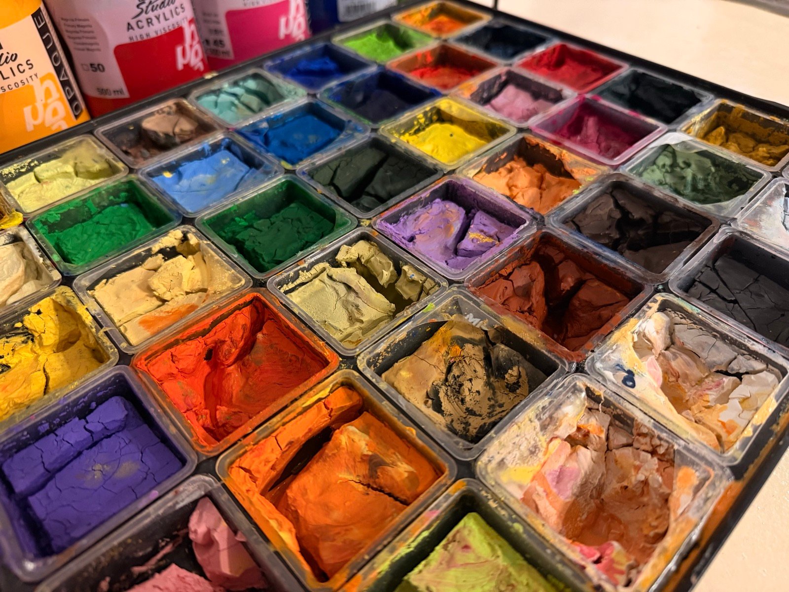 Every color within arm's reach