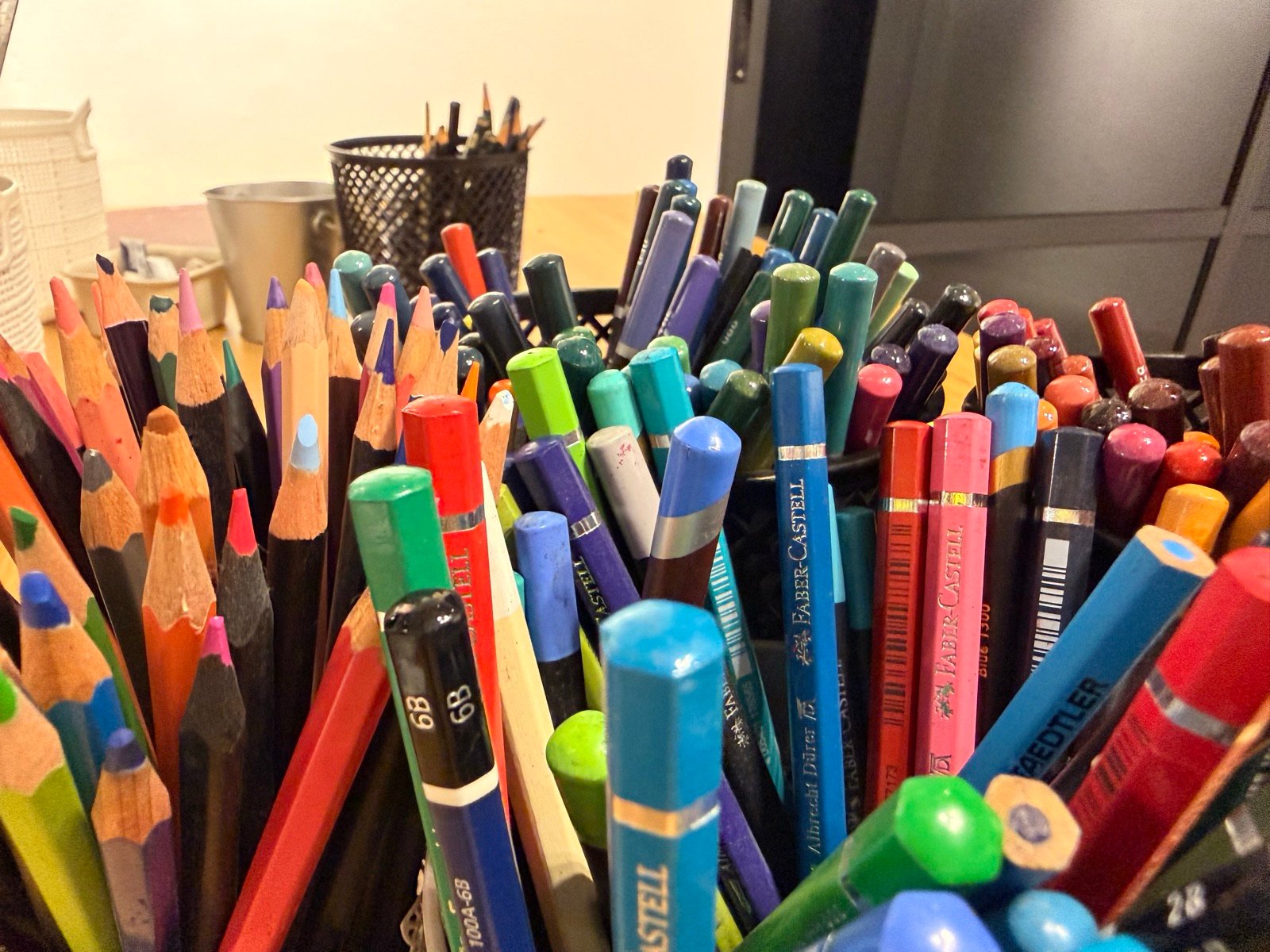 More pens than anyone needs